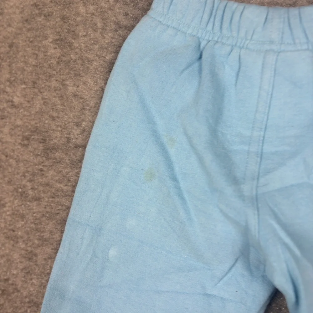Flapdoodles‎ Sweatpants Baby 18M Blue Round The Universe Space Rocket Planet